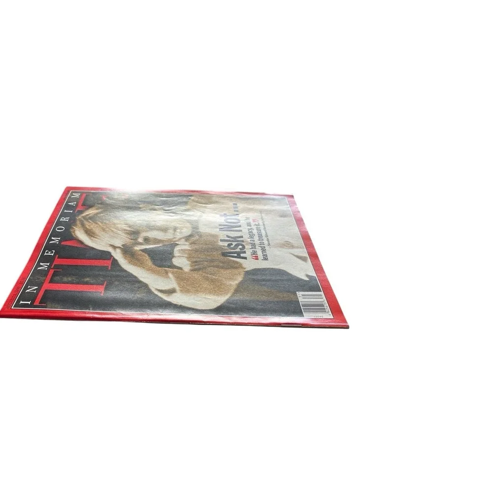 Time Magazine Aug 2 1999 JFK Jr Memorial Issue Ask Not Vintage